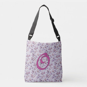 Bolsa Ajustável Monograma de luxo floral O
