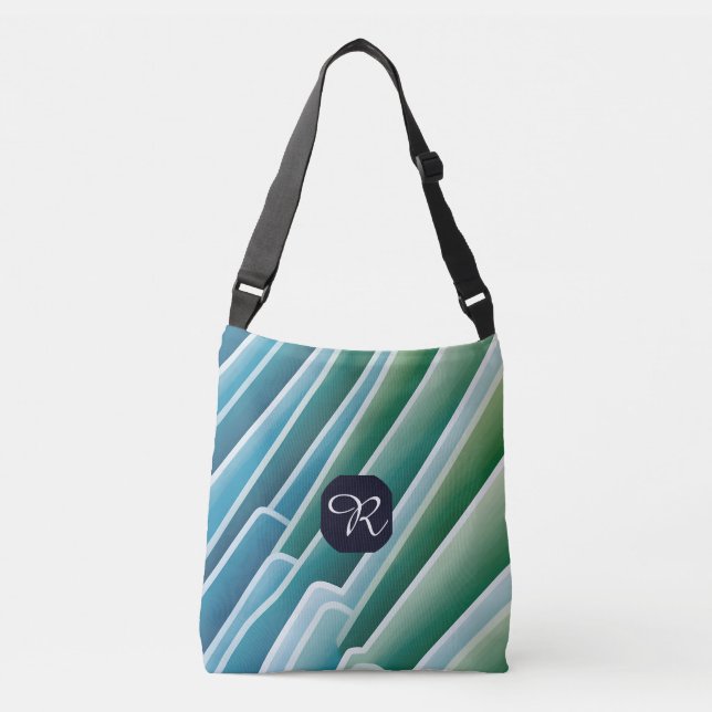 Bolsa Ajustável Monograma Personalizado Corpo - Moderno (Frente)