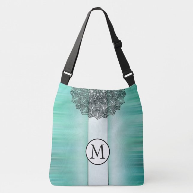 Bolsa Ajustável Monogrammed Mandala (Frente)