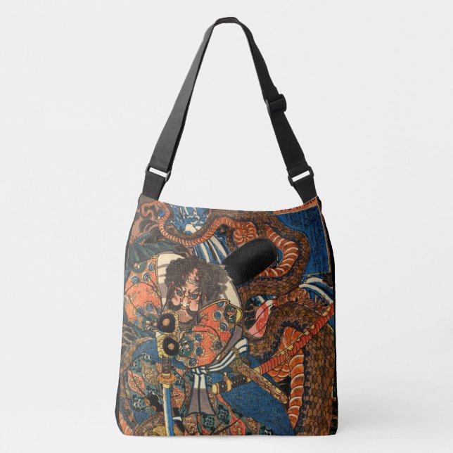 BOLSA AJUSTÁVEL MONSTRO DE LUTA SAMURAI (Frente)