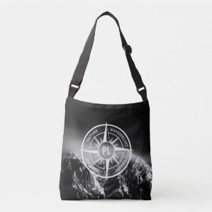Bolsa Ajustável Montes dramáticos do emblema da estrela da Compass
