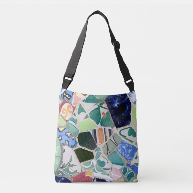 Bolsa Ajustável Mosaicos de Guell do parque (Frente)