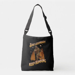 Bolsa Ajustável Motivação Divertida de Bigfoot Correndo