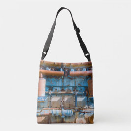 Bolsa Ajustável Motor a diesel imperial do Atlas antigo e enferruj