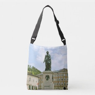 Bolsa Ajustável Mozart Monument em Salzburgo, Áustria