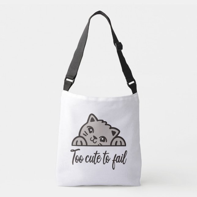 Bolsa Ajustável Muito fofo para falhar (Frente)