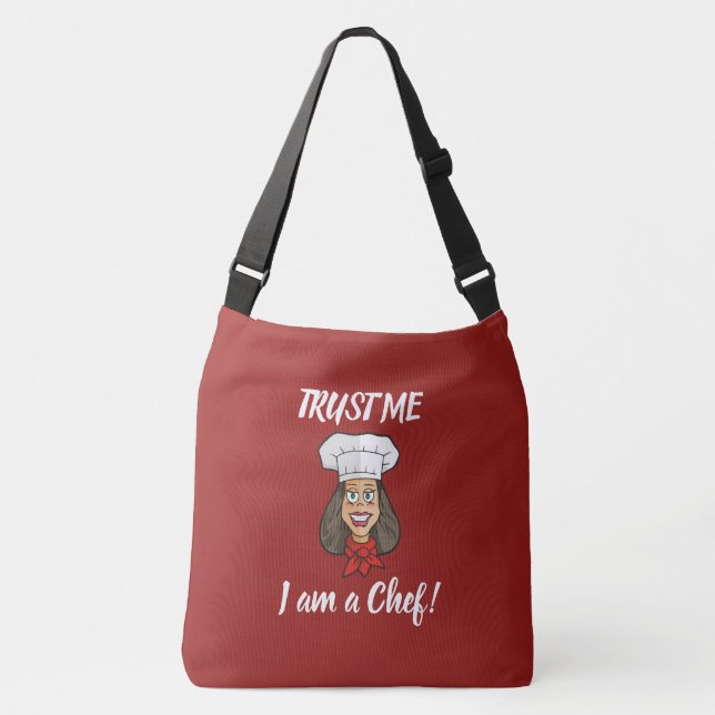Bolsa Ajustável Mulher Chef (Frente)