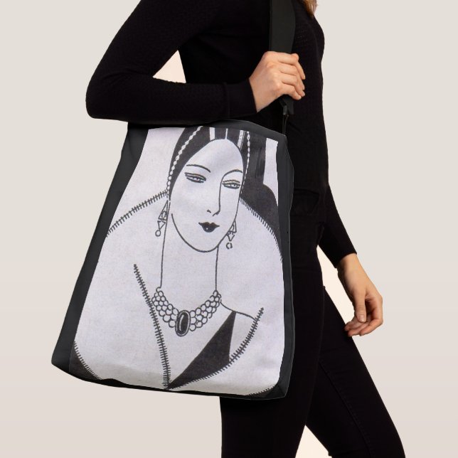 Bolsa Ajustável Mulher deco de 1928 (Close Up)