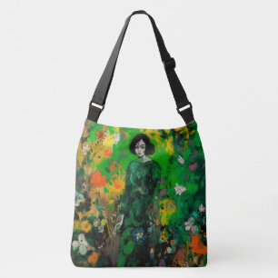 Bolsa Ajustável mulher em campo colorido