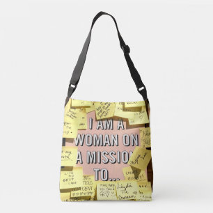 Bolsa Ajustável Mulher em Missão Motivacional