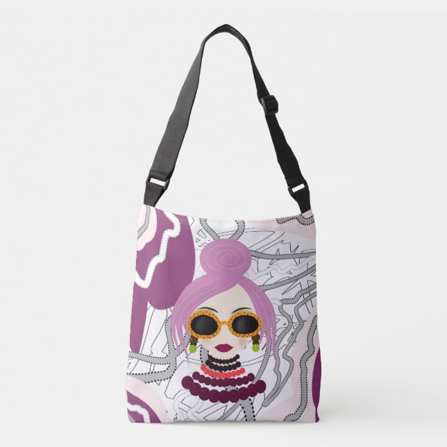 Bolsa Ajustável Mulher moça (Frente)