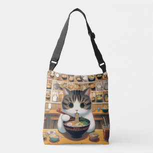 Bolsa Ajustável Munchkin Cat Eating Ramen