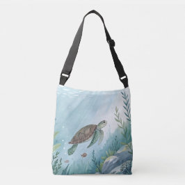 Bolsa Ajustável Mundo submarino com tartaruga