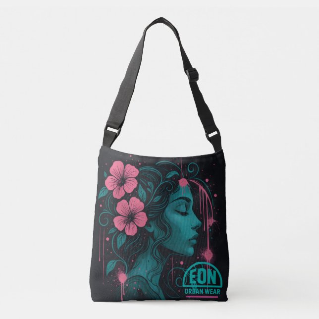 BOLSA AJUSTÁVEL MUSSA FLORAL (Frente)