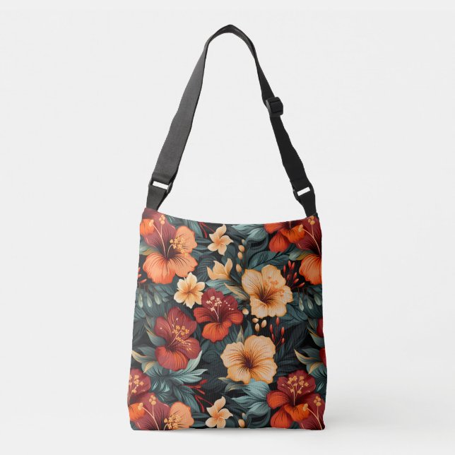 Bolsa Ajustável Nº 18 Padrão Floral (Frente)