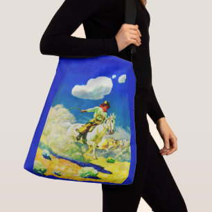 Bolsa Ajustável N. C. Wyeth cowboy