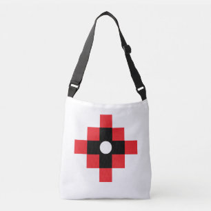Bolsa Ajustável Na moda Inka Cross Geométrico Design
