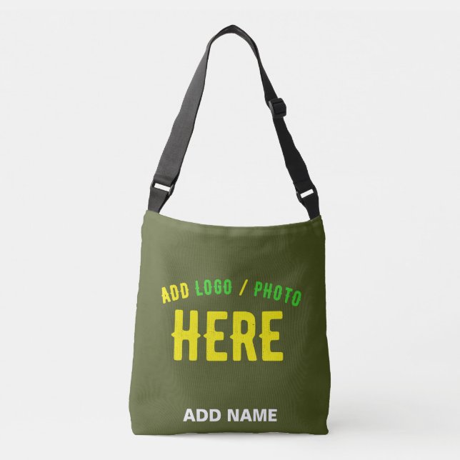 BOLSA AJUSTÁVEL NA MODA MODERNO PERSONALIZADO EXÉRCITO VERDE VERIF (Frente)