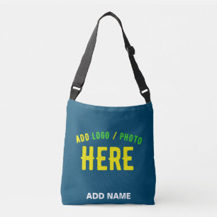 BOLSA AJUSTÁVEL NA MODA MODERNO PERSONALIZADO MARCA AZUL PRUSSO VE