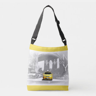 Bolsa Ajustável Na moda Nyc Nova Iorque do Brooklyn Amarelo Taxi