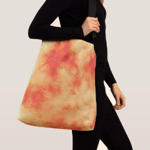 Bolsa Ajustável Na moda Tempestade efeito de nuvem laranja