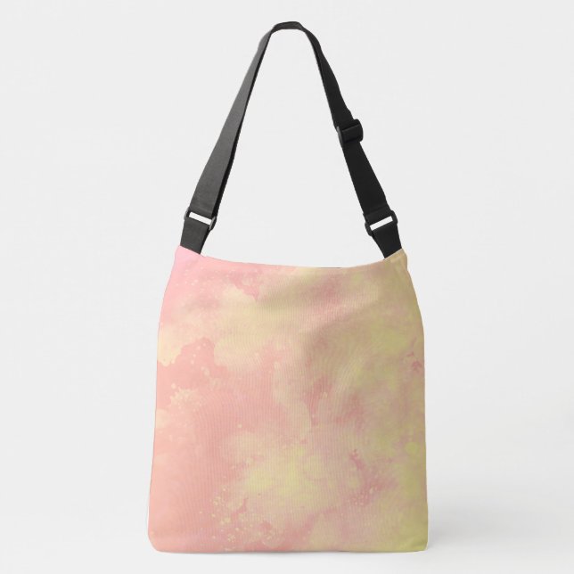 Bolsa Ajustável Na moda Tempestade efeito de nuvem laranja e amare (Frente)