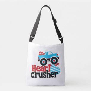 Bolsa Ajustável Namorados de Cruzador do Coração de Caminhão-Azul