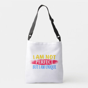 Bolsa Ajustável Não sou perfeito, mas sou único