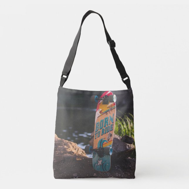 Bolsa Ajustável Nascer De Skate Para Ir (Verso)