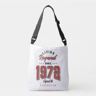 Bolsa Ajustável Nascer em 1972 Aniversário