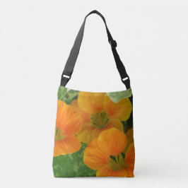 Bolsa Ajustável Nastúrcio Floral Laranja