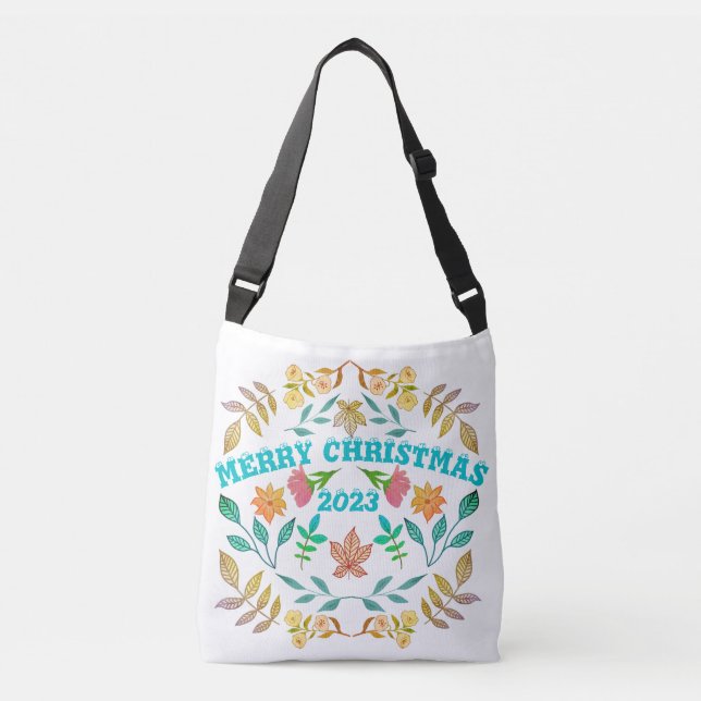 BOLSA AJUSTÁVEL NATAL DE MERCADO PERSONALIZADO 20XX (Frente)
