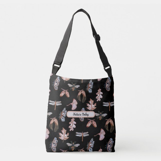 Bolsa Ajustável Natureza Baby CrossBody Fralda Bag (Frente)