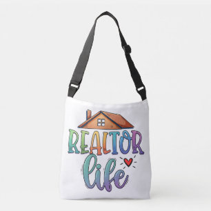 Bolsa Ajustável Negócios de Imóveis da Vida de Corretor Personaliz