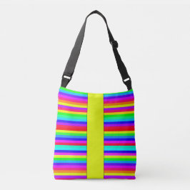 Bolsa Ajustável Neon Stripes De Cor Funky