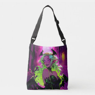 Bolsa Ajustável Neon Succubus Demon Anime Girl