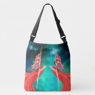 Bolsa Ajustável Noite do Céu Bailarina Rosa
