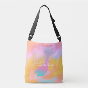 Bolsa Ajustável Nome de Faux holograma de sereia