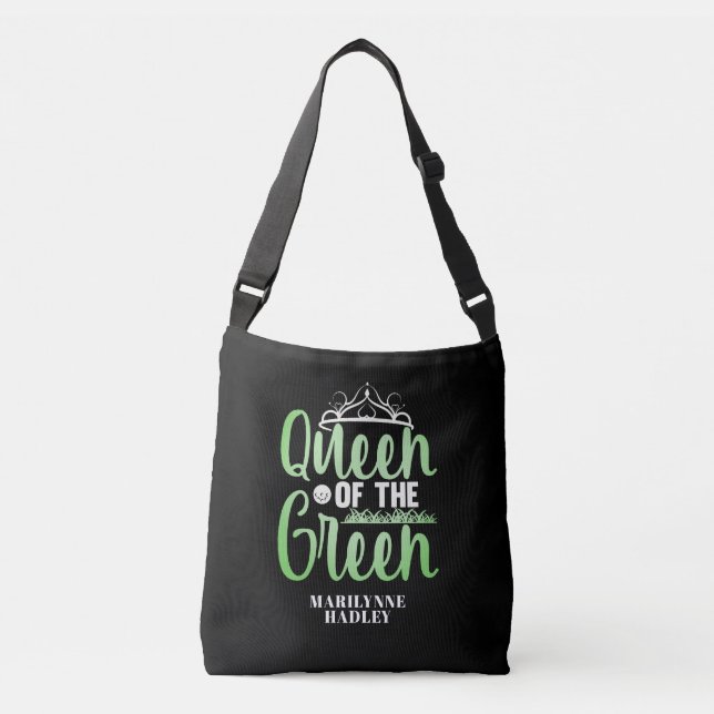 Bolsa Ajustável Nome de Golfista Personalizado (Frente)