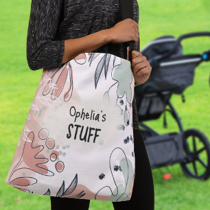 Bolsa Ajustável Nome do padrão Boho Chic Abstrato