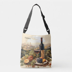 Bolsa Ajustável Nome personalizado do telhado do vinho