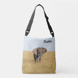Bolsa Ajustável Nome Personalizar Definição Natural de Elefante Af