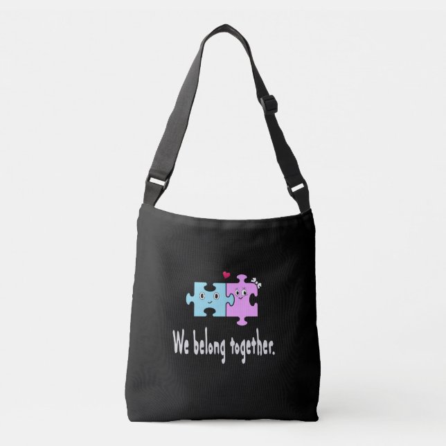 Bolsa Ajustável Nós pertencemos juntos (Frente)