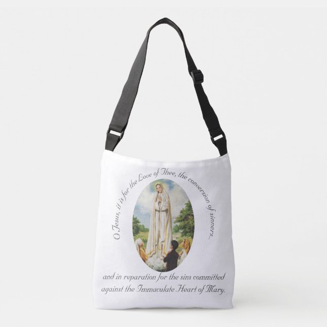 Bolsa Ajustável Nossa Senhora de Fátima Personalizado (Frente)