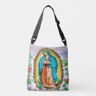 Bolsa Ajustável Nossa Senhora de Guadalupe Floral