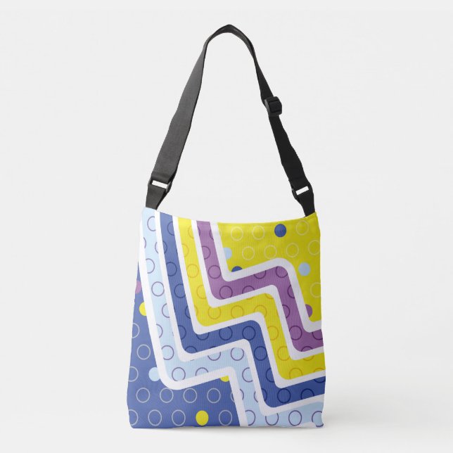 Bolsa Ajustável Números Geométricos 5 (Frente)