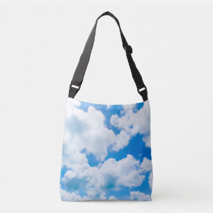 Bolsa Ajustável Nuvens do Céu Azul II + texto e ideias