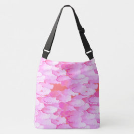 Bolsa Ajustável Nuvens japonesas, amanhecer, cor-de-rosa orquídeo 
