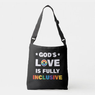 Bolsa Ajustável O Amor de Deus é Totalmente Inclusivo Mês do Orgul