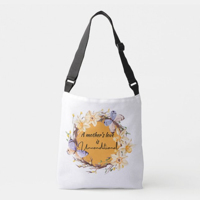 Bolsa Ajustável O amor de uma mãe é incondicional (Frente)